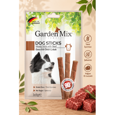Gardenmix Dana Etli Köpek Stick Ödül 3*11g 20‘li