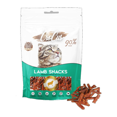 Crocus Snack Kuzulu Tahılsız Kedi Ödülü 80 Gr