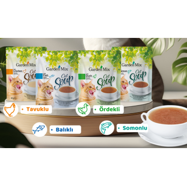 GARDEN MİX KEDİ ÇORBASI  SET KAMPANYASI
