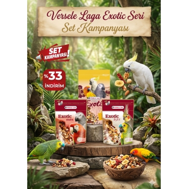 Versele Laga Exotic Seri Set Kampanyası