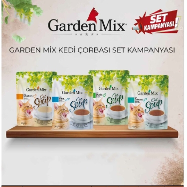 GARDEN MIX KEDİ ÇORBALARI SET KAMPANYASI
