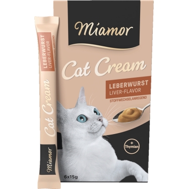 Mıamor Cream Ciğerli Kedi Ödülü 6x15 G