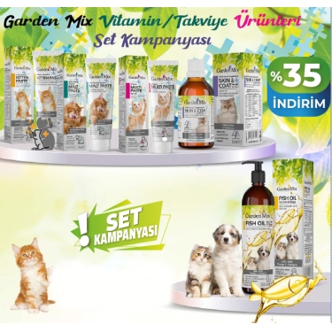 GARDEN MİX VİTAMİN TAKVİYE GRUBU SET KAMPANYASI