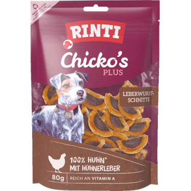Rıntı Chıcko´s Plus Ciğerli Et Dilimleri 80g