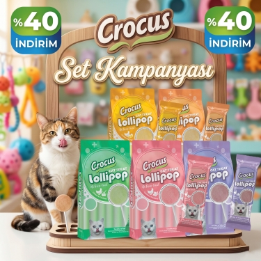 CROCUS LOLİPOP SET KAMPANYASI
