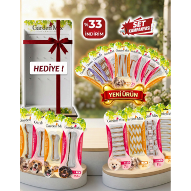 GARDEN MİX STANDLI KEMİK SET KAMPANYASI YENİ ÜRÜN