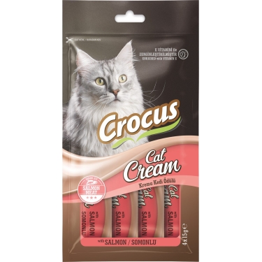 Crocus Somonlu Krema Kedi Ödülü 4x15g