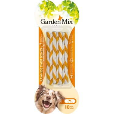 Garden Mıx Tavuklu Burgu Çubuk Kemik 10'lu