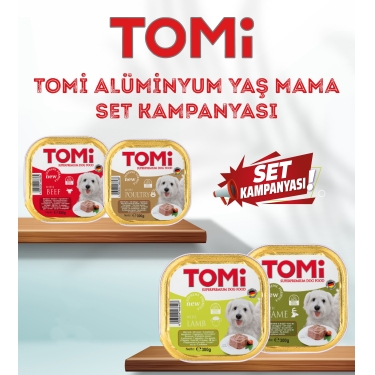 TOMİ ALÜMİNYUM YAŞ MAMA SET KAMPANYASI