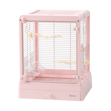 Dayang Kuş Kafesi Pembe 42*42*53cm