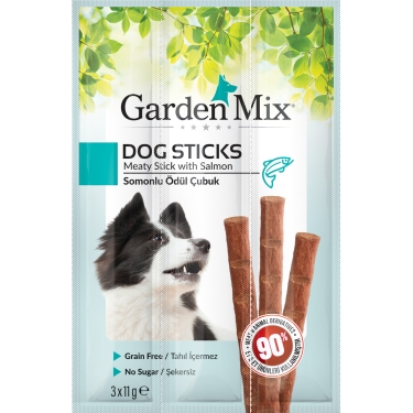 Gardenmix Somonlu Köpek Stick Ödül 3*11g 20‘li