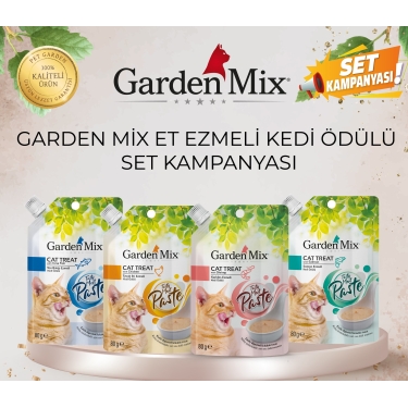 GARDEN MİX ET EZMELİ KEDİ ÖDÜLÜ SET KAMPANYASI