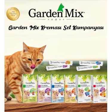 GARDEN MİX KEDİ KREMASI SET KAMPANYASI