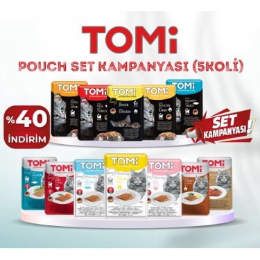 TOMİ POUCH KAMPANYASI 5 KOLİ
