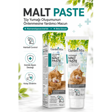 Garden Mix Anti Hairball Kedi Malt Macunu 100 Gram