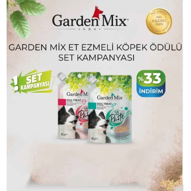 GARDEN MİX ET EZMELİ KÖPEK ÖDÜLÜ SET KAMPANYASI