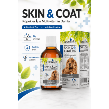Garden Mix Köpek Tüy Sağlığı Damlası 50 Ml
