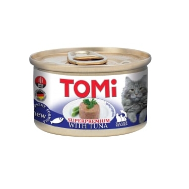 Tomi Kedi Ton Balıklı Yaş Mama 85g