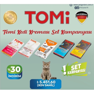 Tomi Kedi Kreması Set Kampanyası