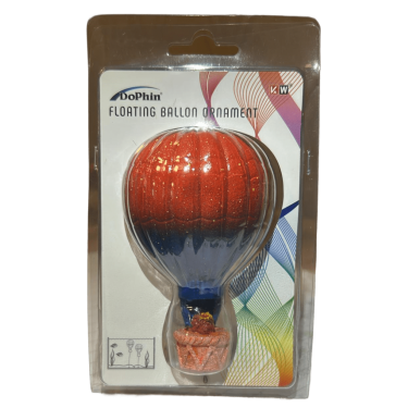 Dophin Yüzen Turuncu Balon S Boy Akvaryum Dekoru