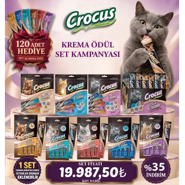 CROCUS KREMA ÖDÜL SET KAMPANYASI