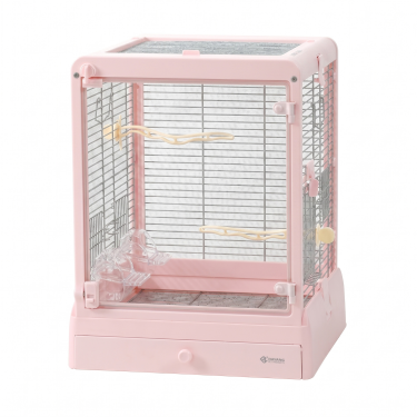 Dayang Kuş Kafesi Pembe 42*42*53cm