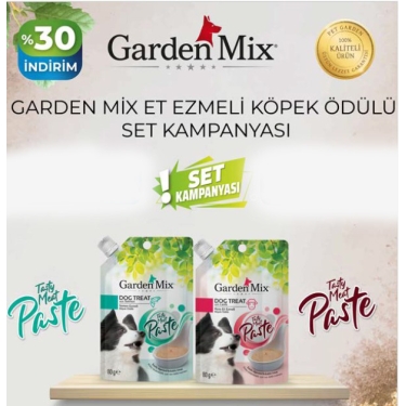 GARDEN MİX ET EZMELİ KÖPEK ÖDÜLÜ SET KAMPANYASI
