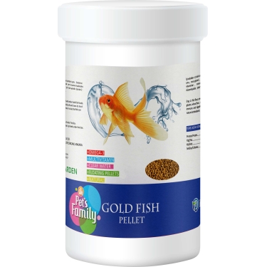 Pets Family Gold Fish Pellet 250ml/90g