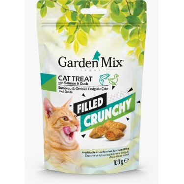 Gardenmix Somonlu Ve Ördekli İçi Dolgulu Kedi Ödülü 100 Gr