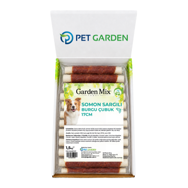 Garden Mıx Somon Sargılı Burgu Çubuk 17cm -1,5 Kg