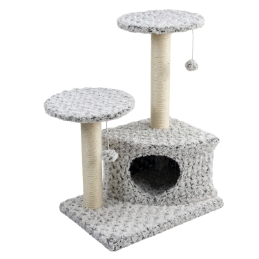 Tommy Kedi Evli Tırmalama Gri 45*33*70