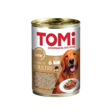 Tomi Köpek Kümes Hayvanlı Yaş Mama 400g