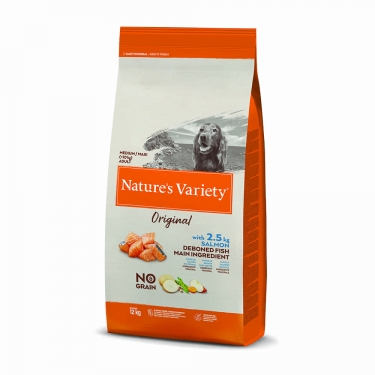 N.v. Dog No Graın Medıum/maxı Adult Salmon 12kg